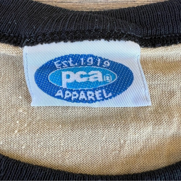 VTG 80s Rambo First Blood Part II Top Camo Sleeves Sly Stallone Youth 16 Thin - Picture 12 of 15